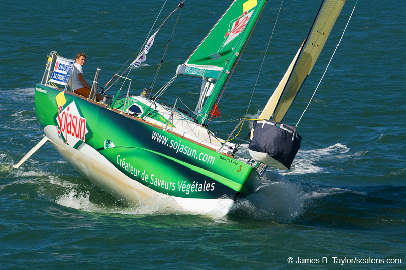 Liz Wardley, Sojasun, Prologue La Rochelle, Figaro 2008