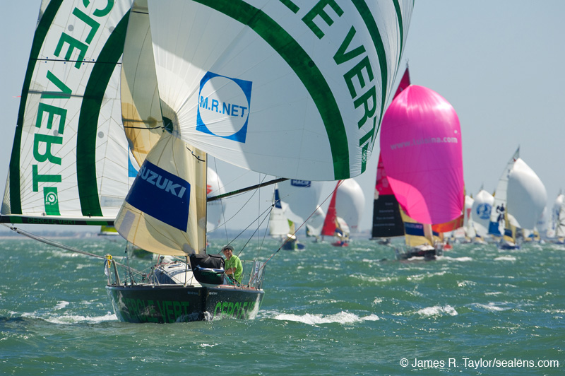 Gildas Morvan, Cercle Vert, Prologue La Rochelle, Figaro 2008