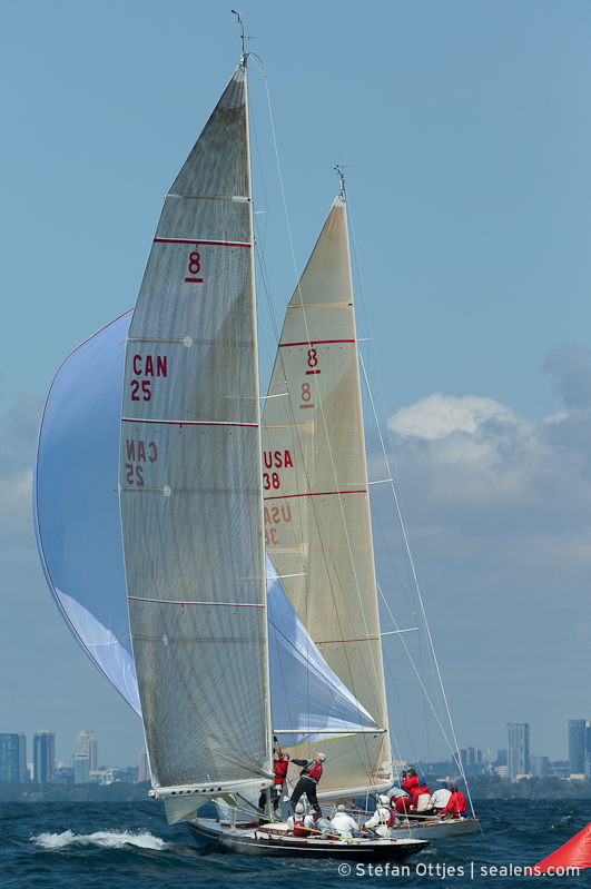 8mR CAN-25 Raven & USA-38 Pleione | 8 metre world cup 2010 | Toronto
